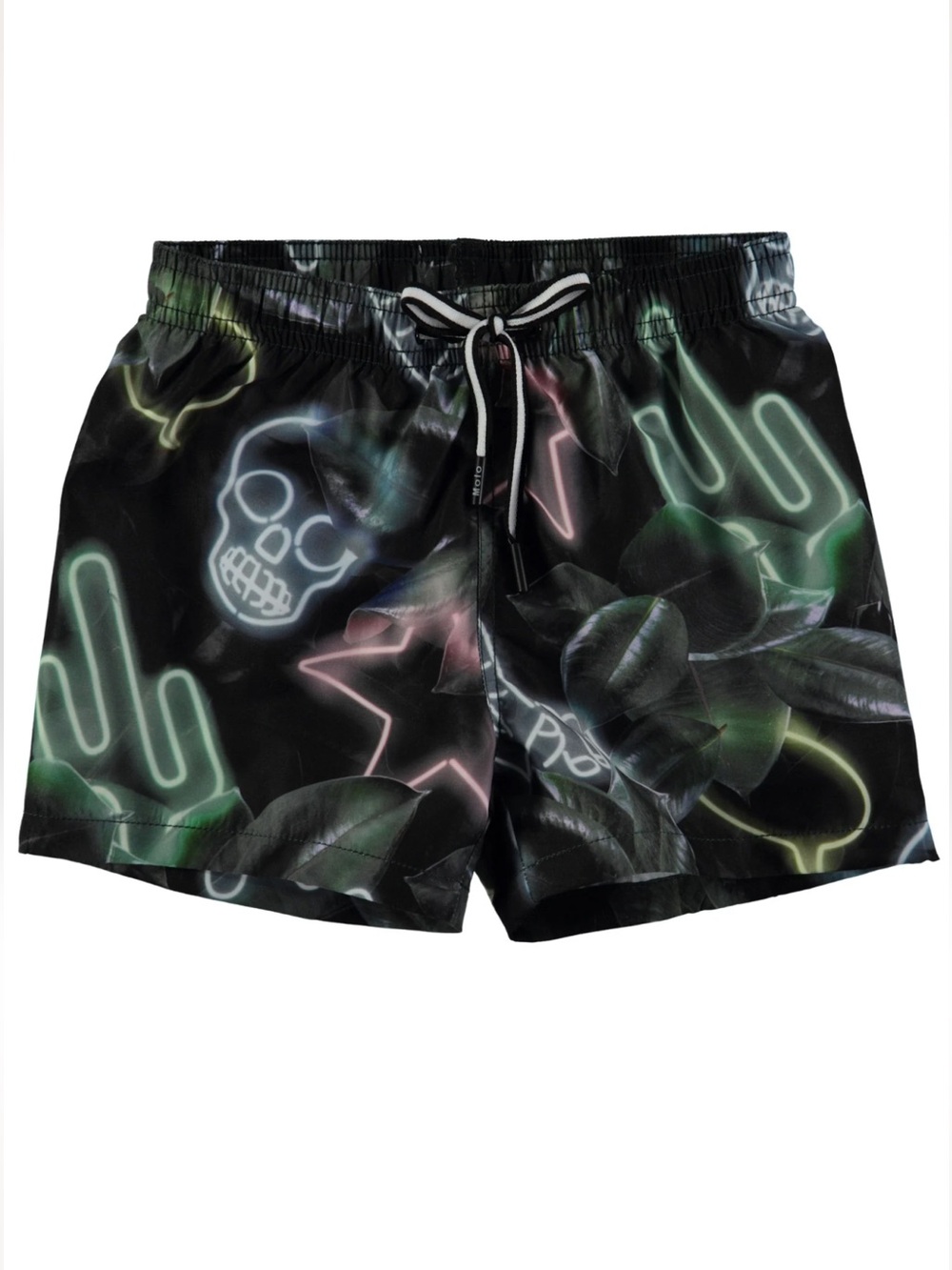 Molo Teen Boys Niko Boardies, Neon Signs - Size 15/16